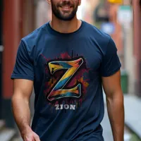 Drippin' "Z"est: Customizable Urban Streetwear T-Shirt