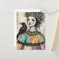 The Princess and the Raven Postcard