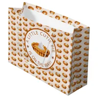 Cutie Pie Fall Baby Shower Large Gift Bag