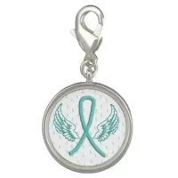 Myasthenia Gravis Awareness Wings Bracelet Charm