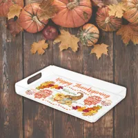 Thanksgiving Friendsgiving Autumn | Acrylic Tray