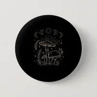 Goblincore Aesthetic Academia Cottagecore Mushroom Button