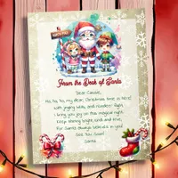From the Desk of Santa for Kids | Anime Cartoon