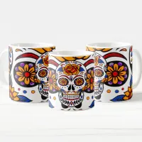 Sugar Skulls Holidays Pattern Coffee Mug