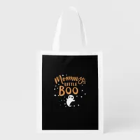 Mommys Little Boo Halloween Classic Design Grocery Bag