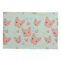 Cute Dog Face Pattern - Pillowcase