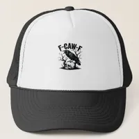 F-Caw-F Essential Minimal Clean Trucker Hat
