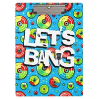 Let's Bang | Disc Golf Themed Clipboard