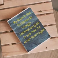Funny Quote for Forgetful People To Do List Spiral Notebook