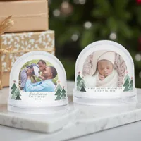 Daddys First Christmas Rustic Trees 2 Photos