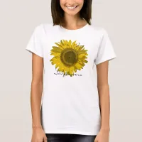 Sunflower Blossom   T-Shirt