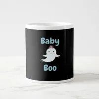 Baby Boo Cute Halloween Kids Or Couples Gift Giant Coffee Mug