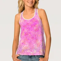 Pink Dinosaur Hide Tank Top