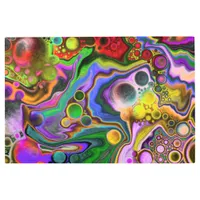 Colorful Blast Fluid Art Digital Pour Painting   