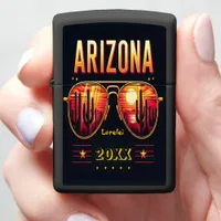 Sundown Over the Sands - Arizona 20XX Zippo Lighter