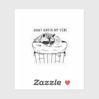 Goblincore Dont Harsh My Vibe Classic Sticker