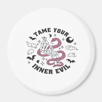 Skeleton Hand Making Heart  Magnet