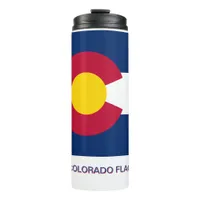 Colorado State Flag Thermal Tumbler