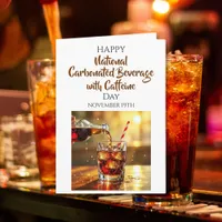 National Beverage with Caffeine Day | Nov 19th Card