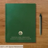 Classic Legal Logo Notebook