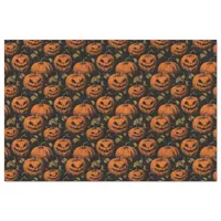 Vintage Jack O Lanterns Tissue Paper