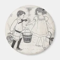 Jack and Jill Magnet