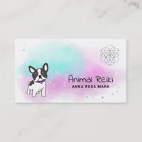 *~* Energy Healing Animal Communicator Reiki Business Card