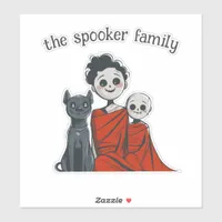 Spooky Family Sticker