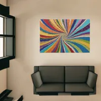 Vivid Vortex Rug