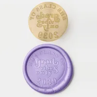 Grad Vibes Only Graduation Party Class Of 2024  Wax Seal Stamp