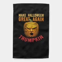 Trumpkin Make Halloween Great Again – Funny Pumpki Garden Flag