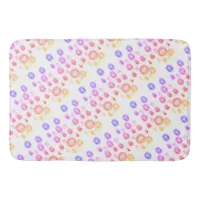 Bath Mat - Bubbles in Pinks and Blues