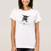 Cat Face T-Shirt