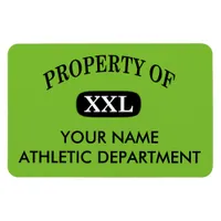 Property of XXL Your Name Magnet