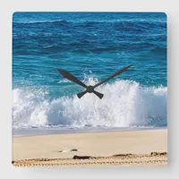 Beach Art Coastal Decor Wall Clock