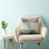 Modern Abstract Throw Pillow