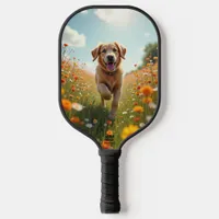 Dog photo pet pickleball paddle