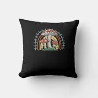 Cottagecore  Mushroom Goblincore Mycology Natureco Throw Pillow