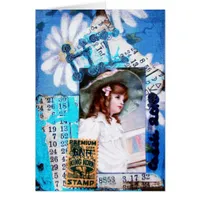 Hi Collage Vintage Child