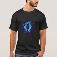 Fey Gothic Emo Goblincore Aesthetic  Forest Graphi T-Shirt