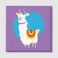 Alpaca Unicorn Magnet