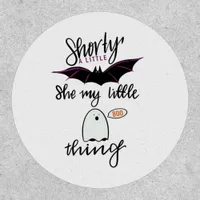 Shorty Batty Funny Retro Patch
