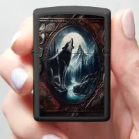 Moonlight Howl Zippo Lighter