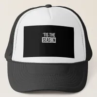 Football Tis The Season Football Season Trucker Hat