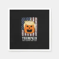 Trumpkin Patriotic Halloween Napkins