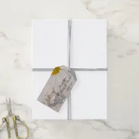 Elegant White Daisy Wedding Thank You Favor Tags