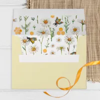 Honey Bee Watercolor Baby Shower Envelope | Bumble