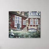 Sweden, Traditional Landscape Canvas Print