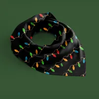 Cute Festive Christmas Lights Scarf