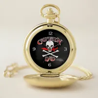 Captain Dad Pocket Watch